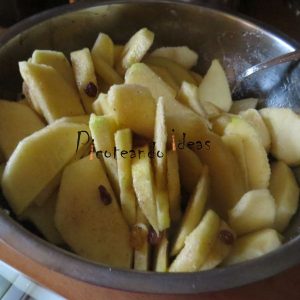 Tarta de manzana nordica
