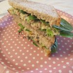 Sandwich de ensaladilla de atún