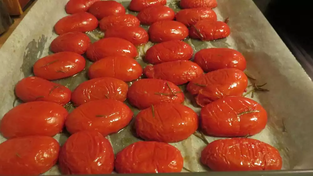 tomate confitado casero