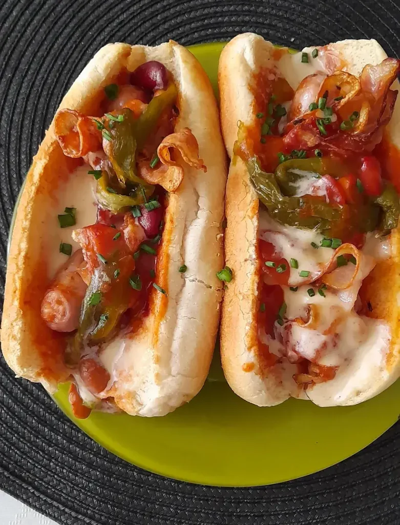 Hot-dog-en-freidora-al-aire